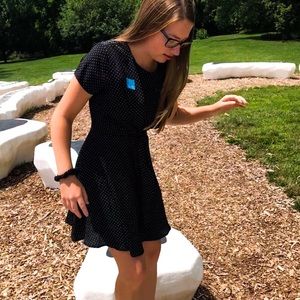 Retro Polka Dot Dress